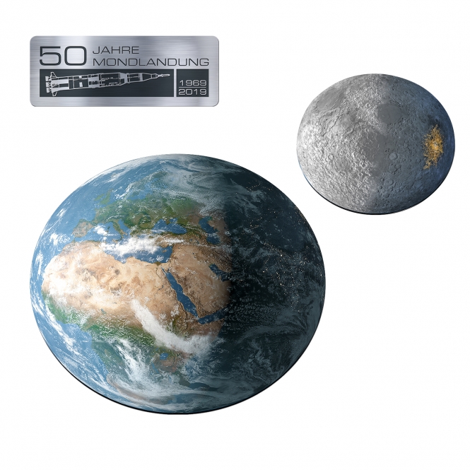 Erde- und Mond-Template-Set 